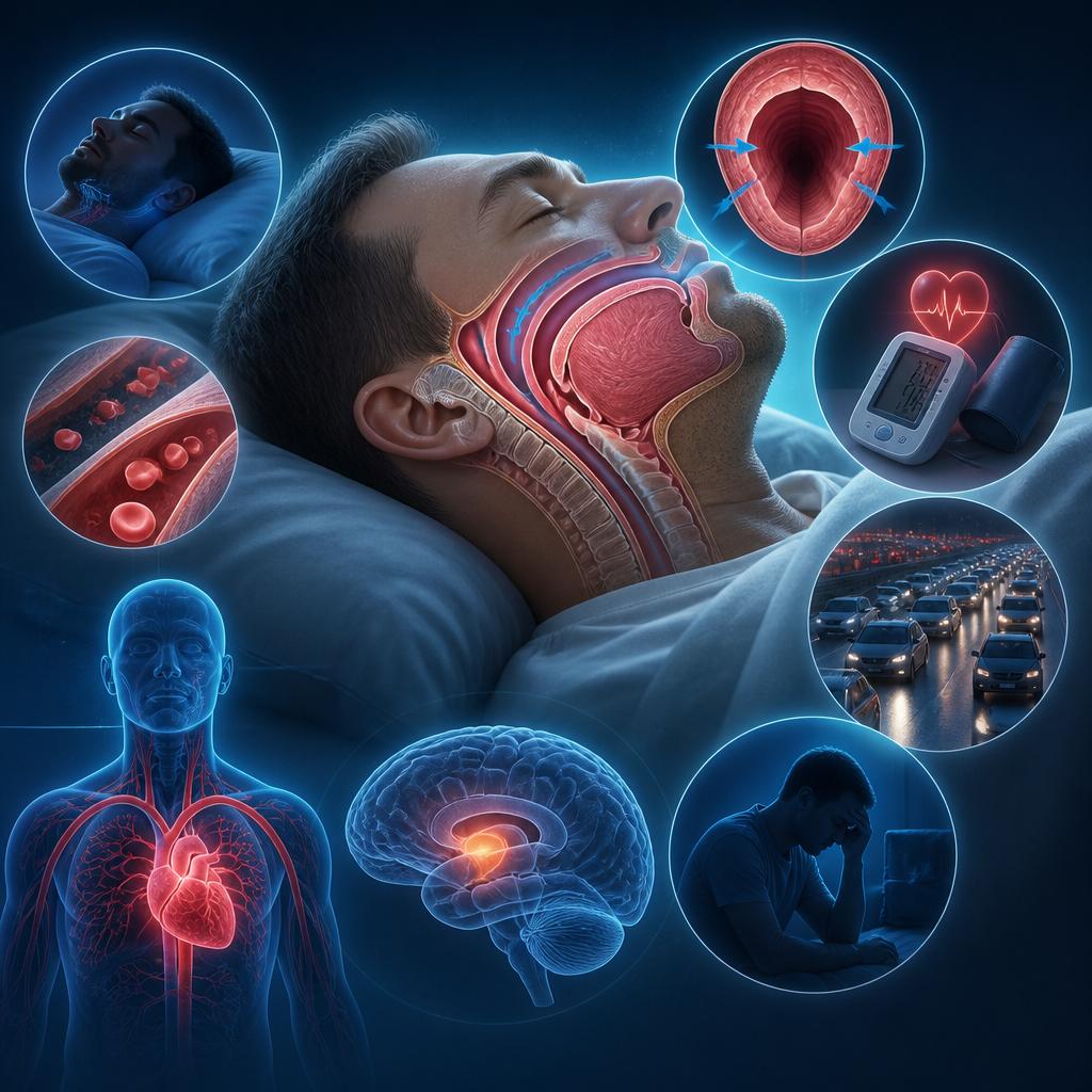 睡眠時無呼吸症候群とは？
