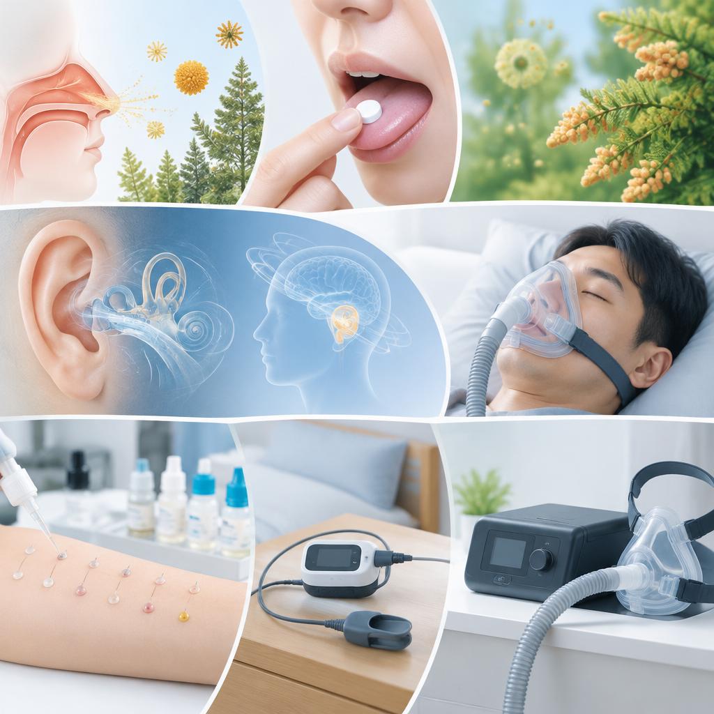 花粉症からめまい、睡眠時無呼吸まで幅広く対応